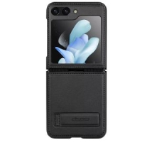 کاور نیلکین مدل Qin Vegan Leather Case مناسب برای گوشی موبایل سامسونگ Galaxy Z Flip5 / W24 Flip