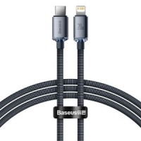 کابل تبدیل USB-C به لایتنینگ باسئوس مدل CAJY000201 طول 1.2 متر